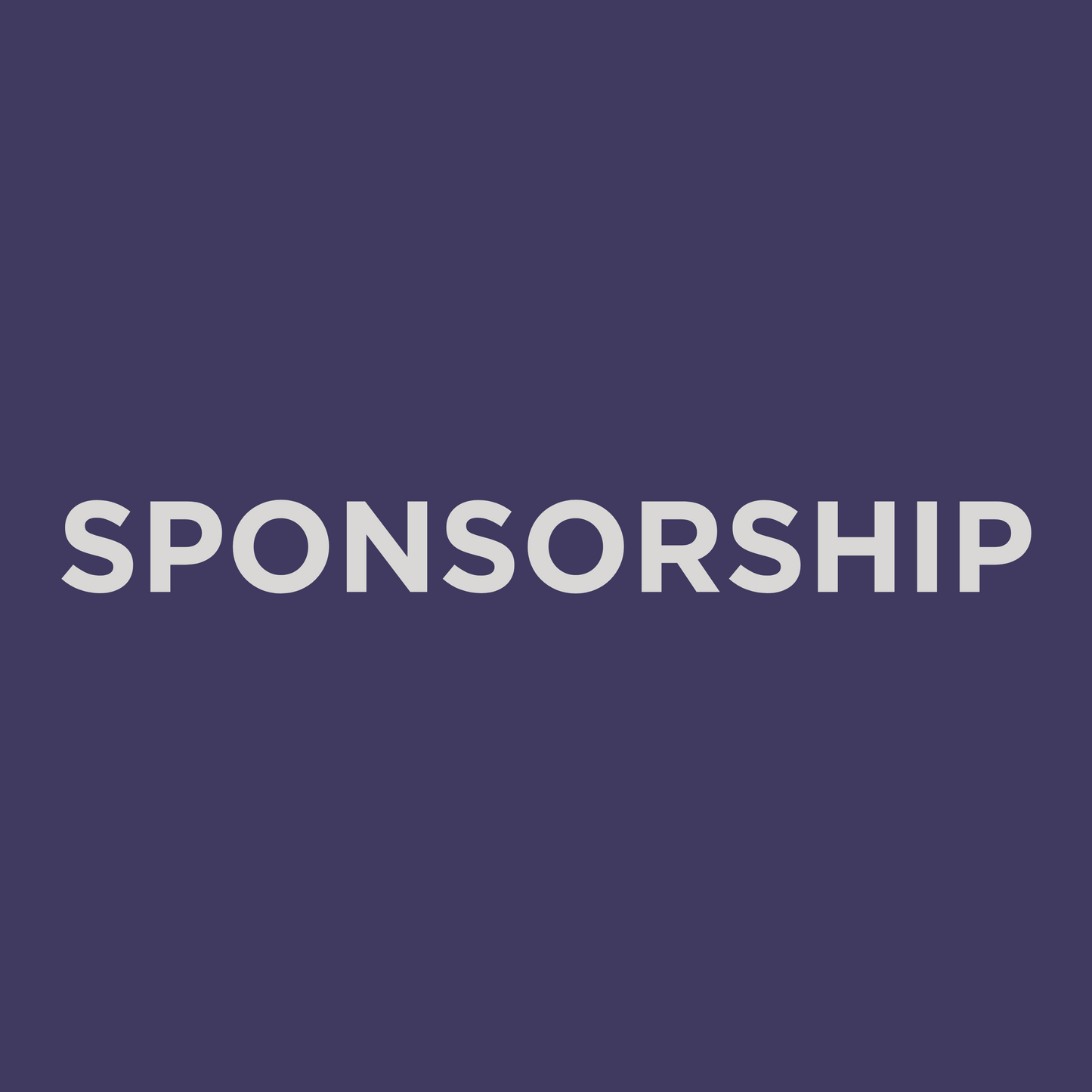Sponsorship Registration