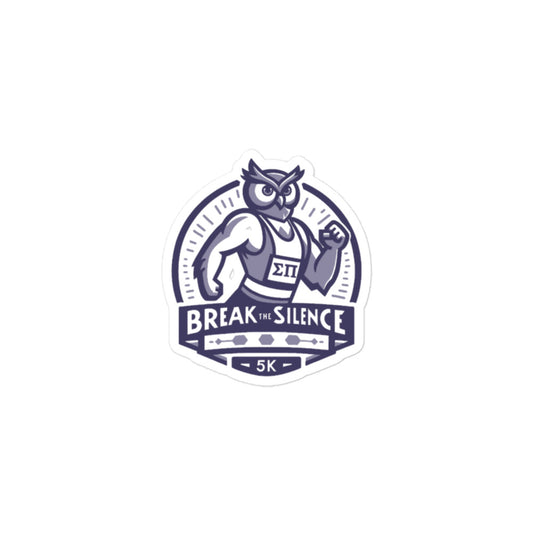 Break the Silence 5K Sticker